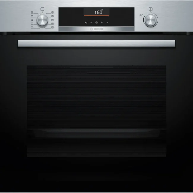 Four encastrable Bosch Série 6 60 x 60 cm en acier inoxydable HBG536ES3