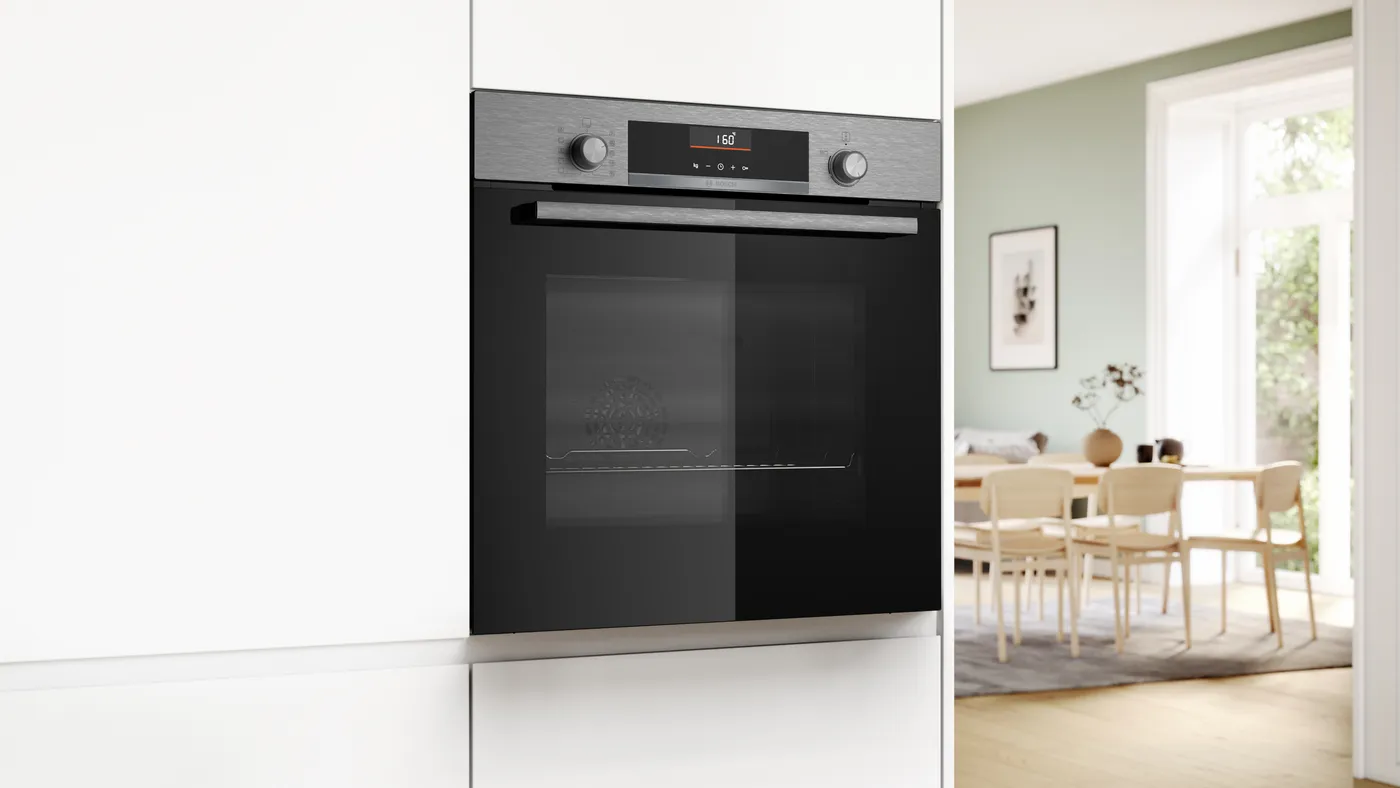 Four encastrable Bosch Série 6 60 x 60 cm en acier inoxydable HBG536ES3 - الصورة 3