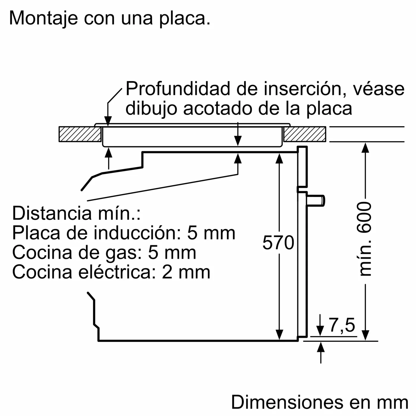 Four encastrable Bosch Série 6 60 x 60 cm en acier inoxydable HBG536ES3 - الصورة 9