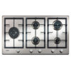 Plaque de cuisson Whirlpool gaz 5 feux - GMAL 9522/IXL